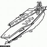 Aircraft Carrier Coloring Pages Sketch Page sketch template