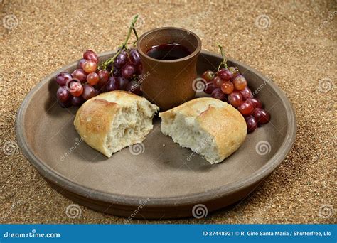 Communion Symbols Stock Image - Image: 27448921