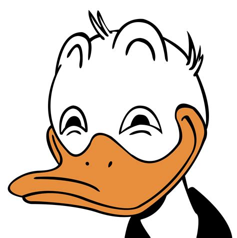 Donald Duck PNG transparent image download, size: 4000x4012px