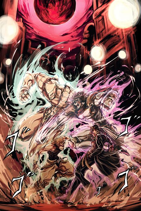 DIO vs Jotaro by fakemonbros on DeviantArt