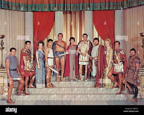 SPARTACUS, John Ireland, John Gavin, Joanna Barnes, Tony Curtis, Kirk ...