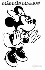Printable Minnie Mouse Coloring Pages For Kids  Cool2bKids Mickey sketch template