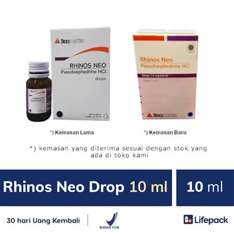 Dosis Rhinos Drop Untuk Bayi 1 Tahun