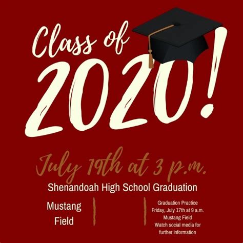 Shenandoah Community School District - Graduation 2020