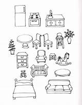 Furniture Coloring Pages Free  Vrogueco sketch template