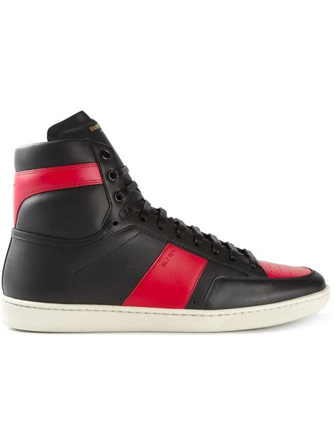 Saint laurent 'court Classic' Sneakers in Black for Men | Lyst