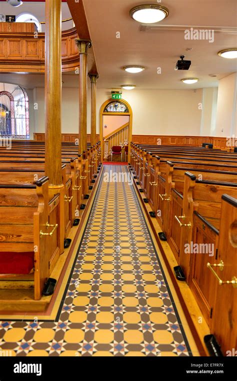 Interior of First Derry Presbyterian Church, Upper Magazine Street, Derry, Londonderry, Northern ...