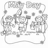 May Coloring Pages For Kids sketch template