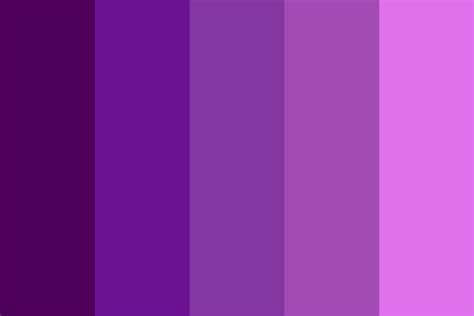 Indigo Violet Color Palette