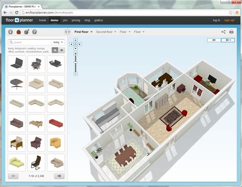 Online floorplanner in 3D - Klaas Nienhuis