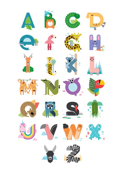 The Animal Alphabet :: Behance