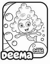 Bubble Guppies Coloring Book Game Pages sketch template
