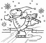 Ice Skating Coloring Pages Printable At GetColoringscom  Free sketch template