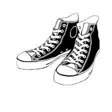 Converse Tennis Shoe Template | STAMPING: Tutorials, Templates & Sketches | Star template, Shoe ...