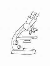Microscope coloring Pages sketch template