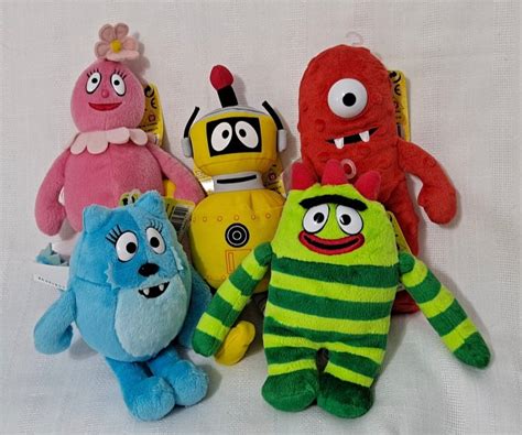 Retired New Nickelodeon Yo Gabba Monsters Muno Foofa Toodee - Etsy