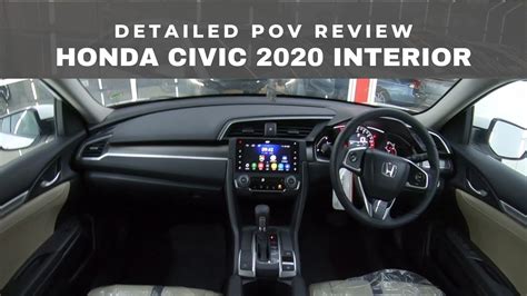 Honda civic 2020 Interior Explained | Pakistan | Zeeshan Kundi - YouTube