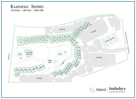 Kaanapali Resort Map