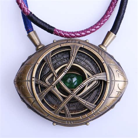 Dr Strange Eye of Agamotto Necklace Doctor Strange in the - Etsy Australia