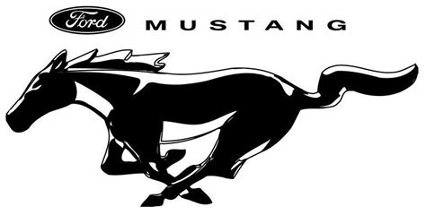 Ford Mustang Gt Logo Wall Sticker. | Wall Sticker USA