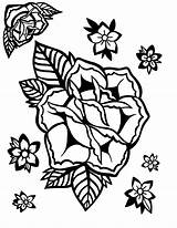 Tattoo Coloring Sheets sketch template