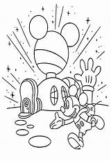 Mickey Mouse Clubhouse House Coloring Pages sketch template