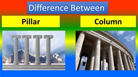 Column vs Pillar: Key Differences Explained - Differences Finder