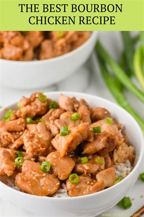 THE BEST BOURBON CHICKEN RECIPE