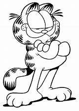Coloring Pages  Printable Garfield Page sketch template