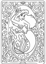 Disney Mermaids Coloring Pages sketch template
