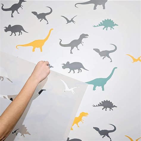 Wall Stencils For Kids Room / Wall Mural Stencil Kits Nursery Wall ...