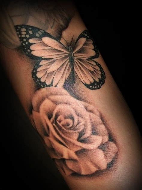 Thanksbutterfly tattoo awesome pin | Rose and butterfly tattoo, Tattoos, Rose tattoos