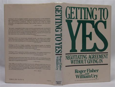 Getting to Yes: Negotiating Agreement Without Giving in de Roger Fisher ...