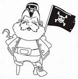 Coloring pirate And flag Stock Illustration Of History  sketch template