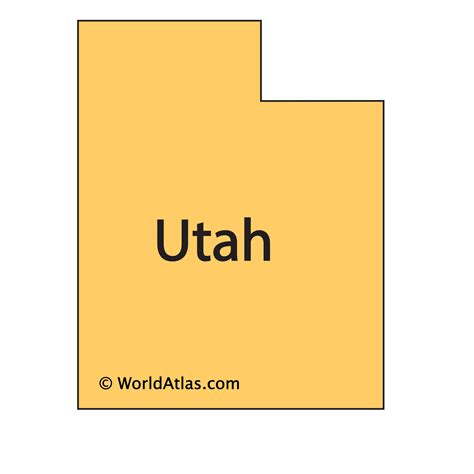 Utah Maps Facts World Atlas - vrogue.co
