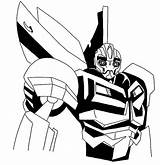 Bumblebee Coloring Pages sketch template