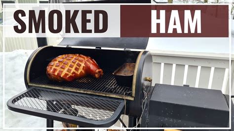 How to Smoke a Whole Ham | BBQ Ham recipe on Offset Smoker - YouTube