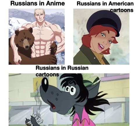 only the wolf is real | Russia | Know Your Meme