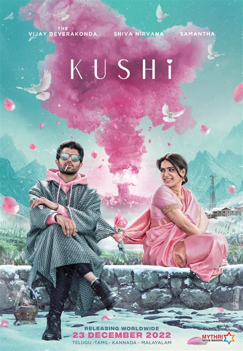 Vijay Deverakonda, Samantha's Kushi Movie First Look HD Poster