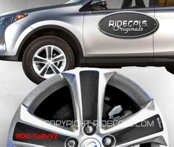 Toyota RAV4 Wheel Decals / Rim Stickers | Ridecals®