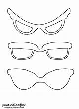Sunglasses coloring Page  Print Color Fun sketch template