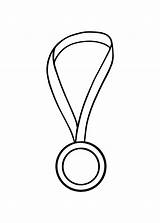 Olympic Medal Coloring Page Printable Sketch sketch template