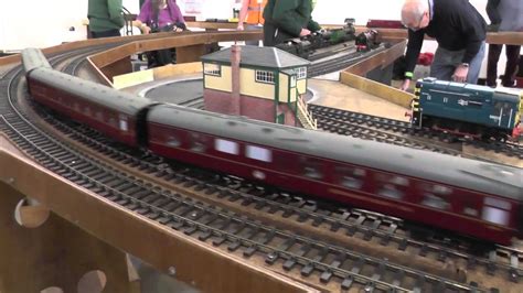 Exeter garden railway show 2015 - YouTube