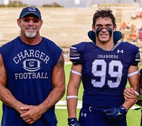 WWE legend Goldberg's football star son Gage commits his college future ...