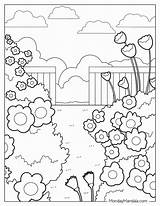 Unleash Your Inner Artist With Garden Printable Coloring Pages sketch template