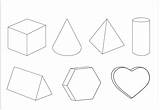 Kids Shapes Coloring Pages sketch template