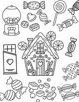 Celebrate Your Sweet Tooth With These Cute Candy Coloring Pages sketch template