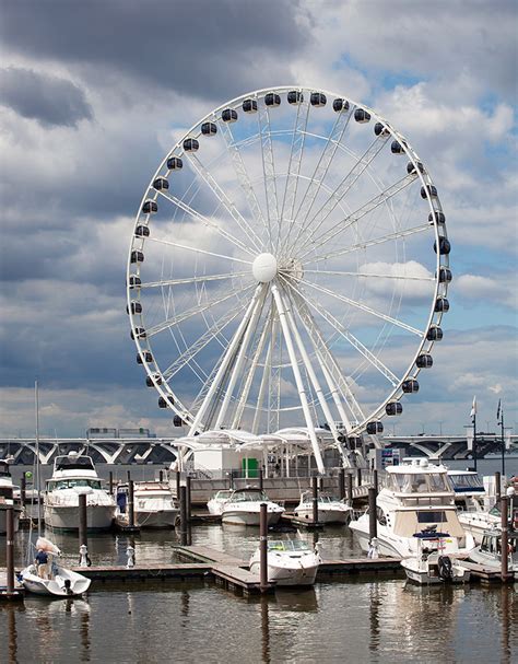 Soaring Above National Harbor in the New Capital Wheel