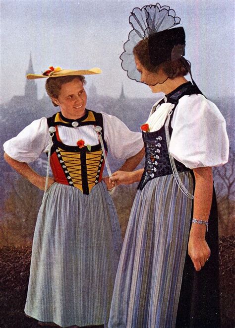 Switzerland National Costume For Girls