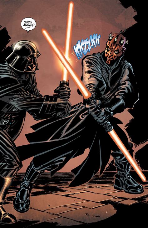 DARTH MAUL VS DARTH VADER : r/starwarscomics